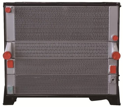 High Performance water oil radiator core loader excavators loaders vehicles mould for air oil water heat exchanger