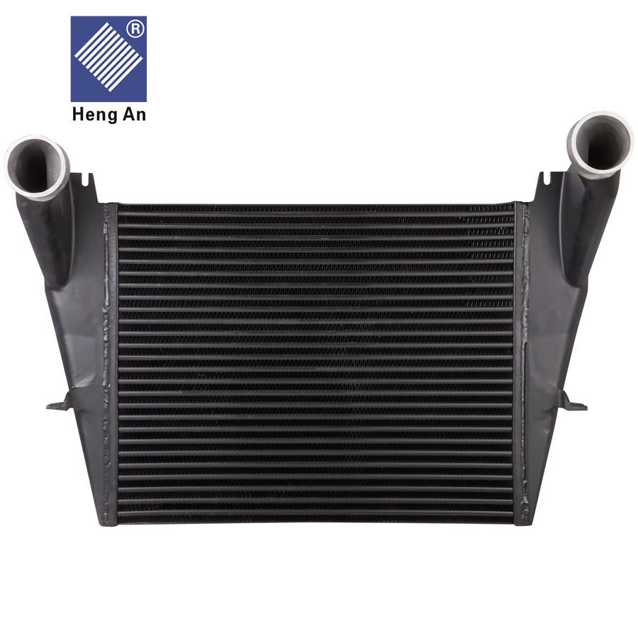 Factory making aluminum tube turbo Intercooler core cooling system intercooler 3MD538 radiator for Truck Mack