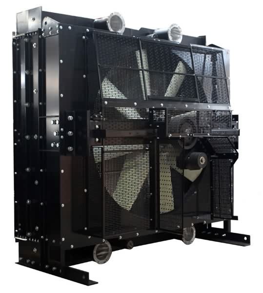 China Factory Prices 4016-61TRG3 and 4016TAG2A Diesel Generator Copper Radiator for Perkins Engine Genset