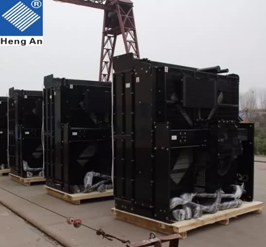 Professional Factory Supply Aluminum copper diesel generation sets radiator for Commins generator