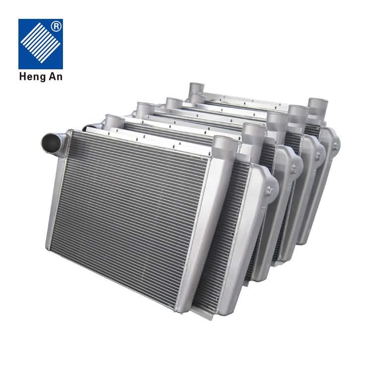 factory direct price full aluminum core bar plate truck turbo intercooler for DAF 95
