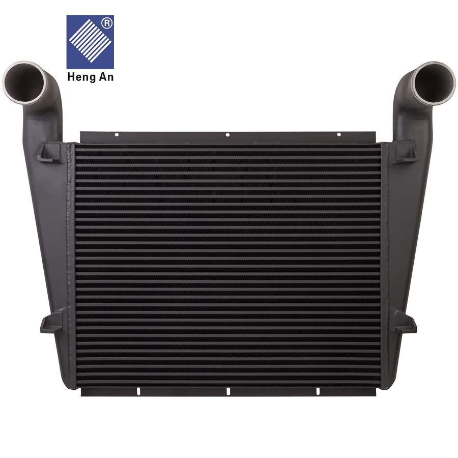 china aluminium 3MD13A truck parts intercooler radiator for heavy truck MACK