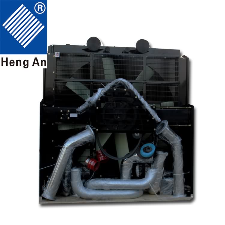 Top generator water tank cooling aluminum copper radiator