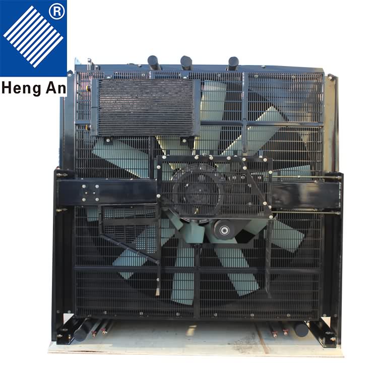 Top generator water tank cooling aluminum copper radiator
