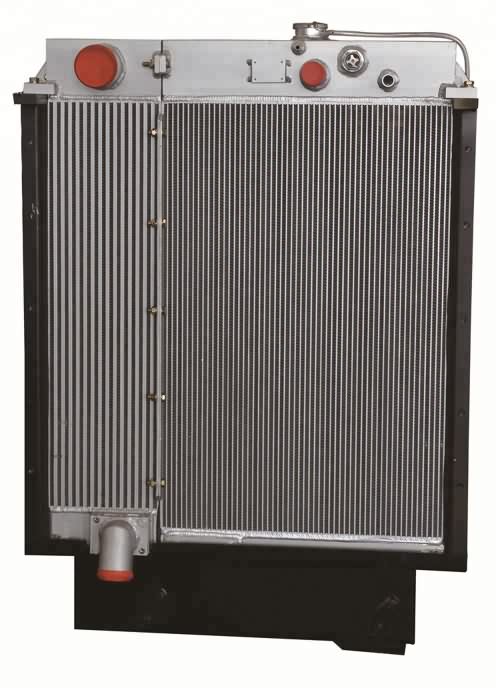 Factory price Fin tube truck car radiator 2 row liquid cooling radiators for sale