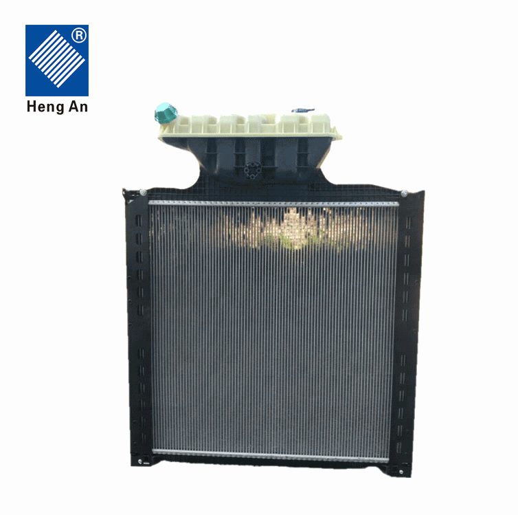 Factory price Fin tube truck car radiator 2 row liquid cooling radiators for sale