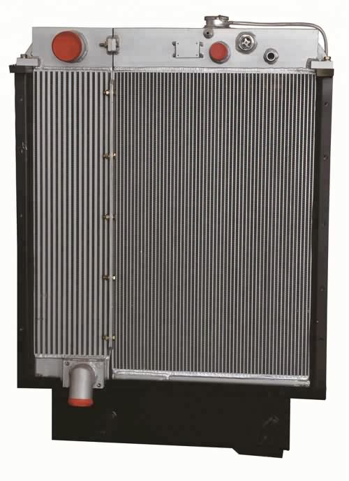 Multifunction 4 core mounting bulldozer radiators with oil cooler for sale