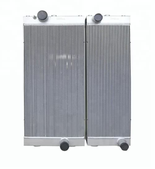 Multifunction 4 core mounting bulldozer radiators with oil cooler for sale