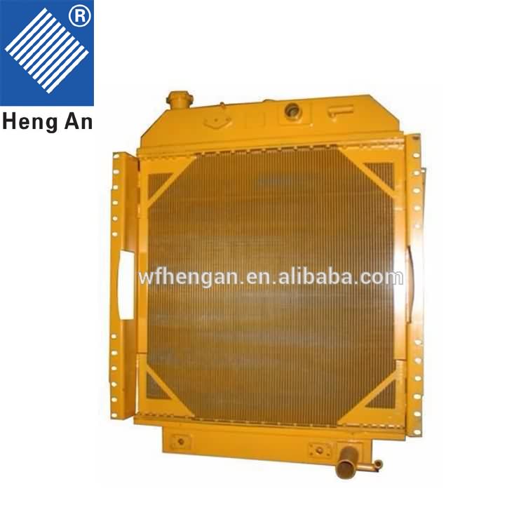 China Factory Prices Aftermarket Water Engine Cooling Copper Radiator for Caterpillar