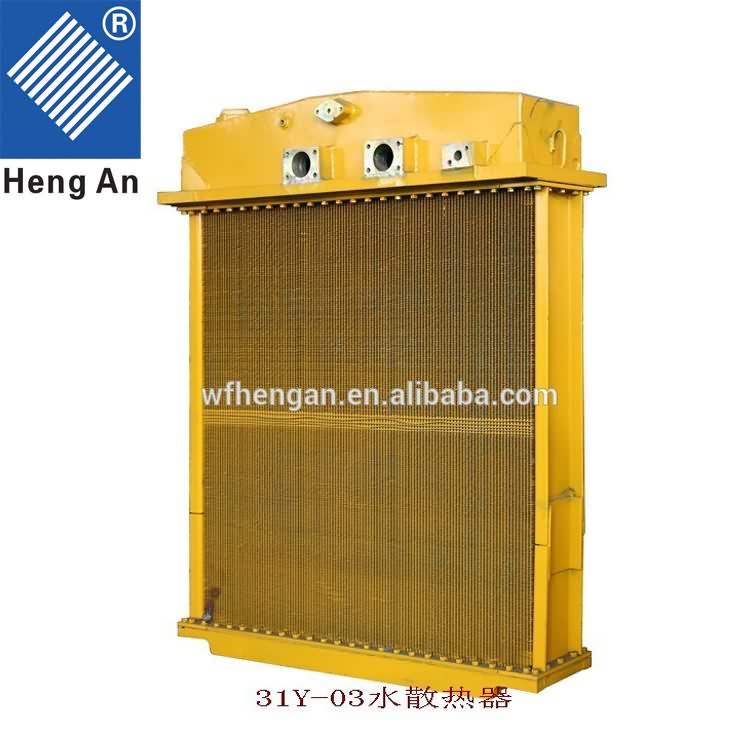 China Factory Prices Aftermarket Water Engine Cooling Copper Radiator for Caterpillar