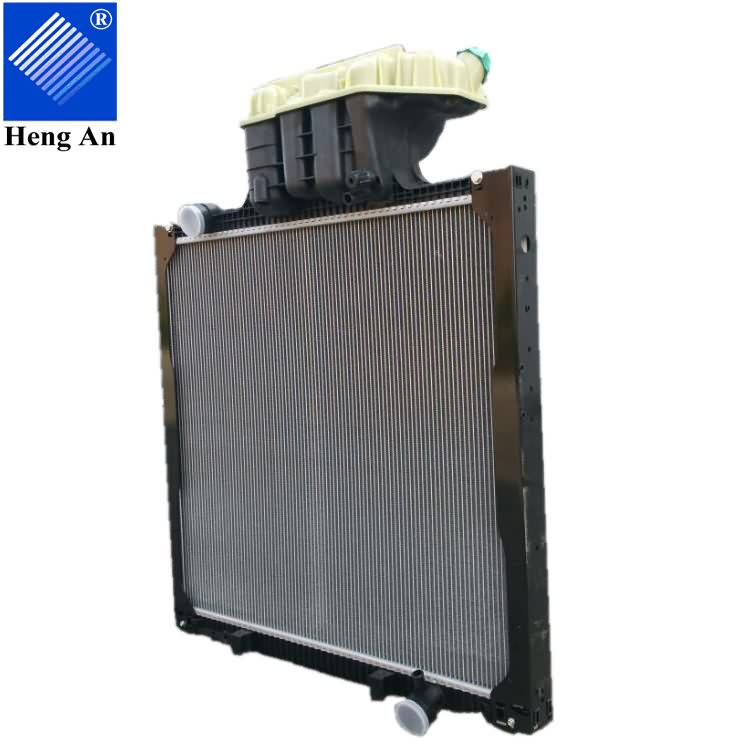 China Heng An HD Truck Water Cooling Engine European Market Aluminum Radiator