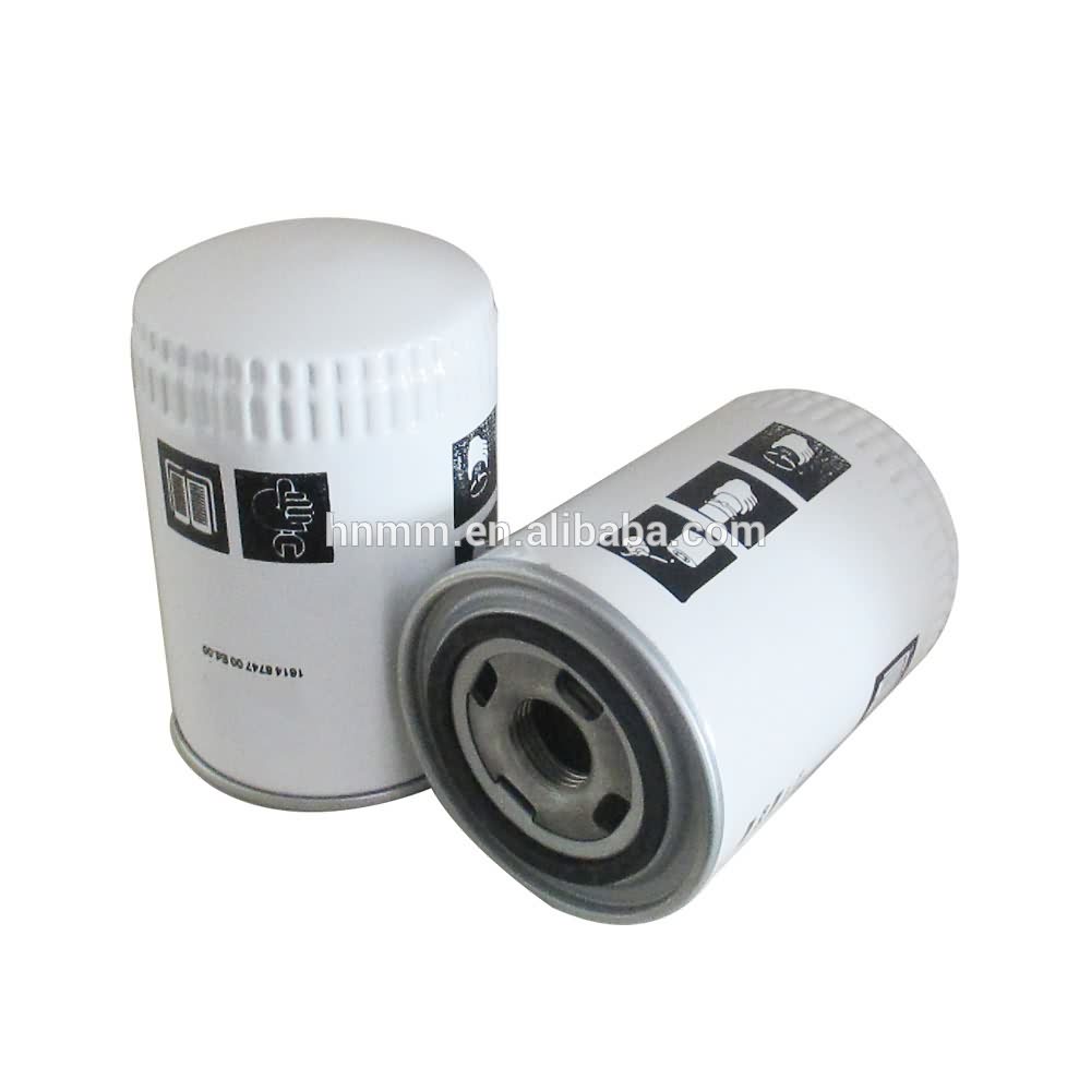 OEM Factory PN 1614874700 replacement atlas copco screw air compressor oil filter
