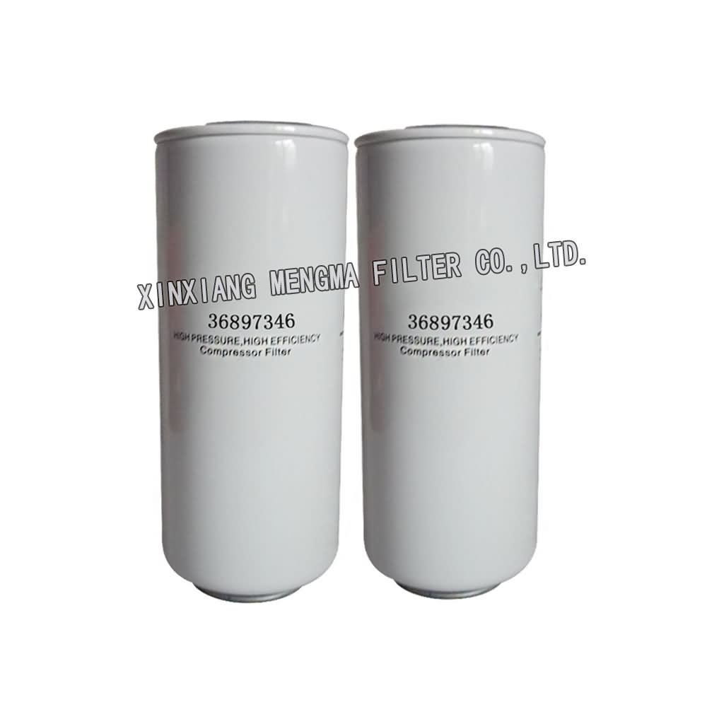 Hot Sale replacement Ingersoll Rand screw compressor oil filter 36897346 39856836