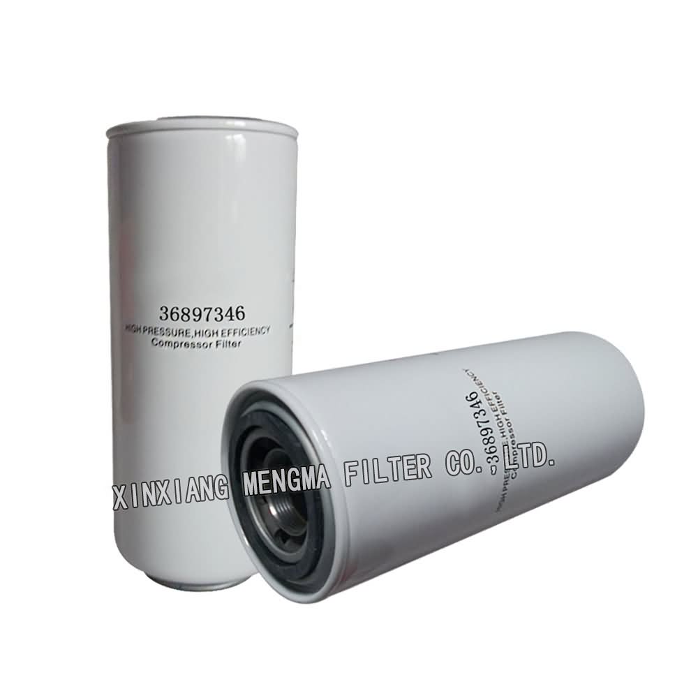 Hot Sale replacement Ingersoll Rand screw compressor oil filter 36897346 39856836