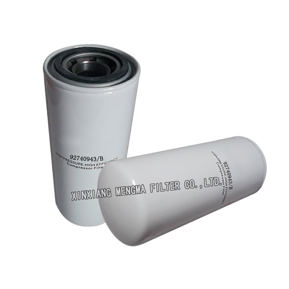 China Top Factory Alternative Ingersoll Rand lube oil filter 92740943/B