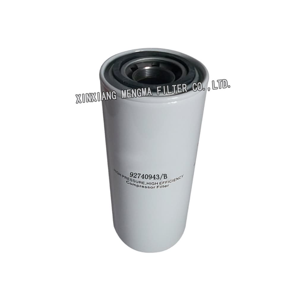 China Top Factory Alternative Ingersoll Rand lube oil filter 92740943/B