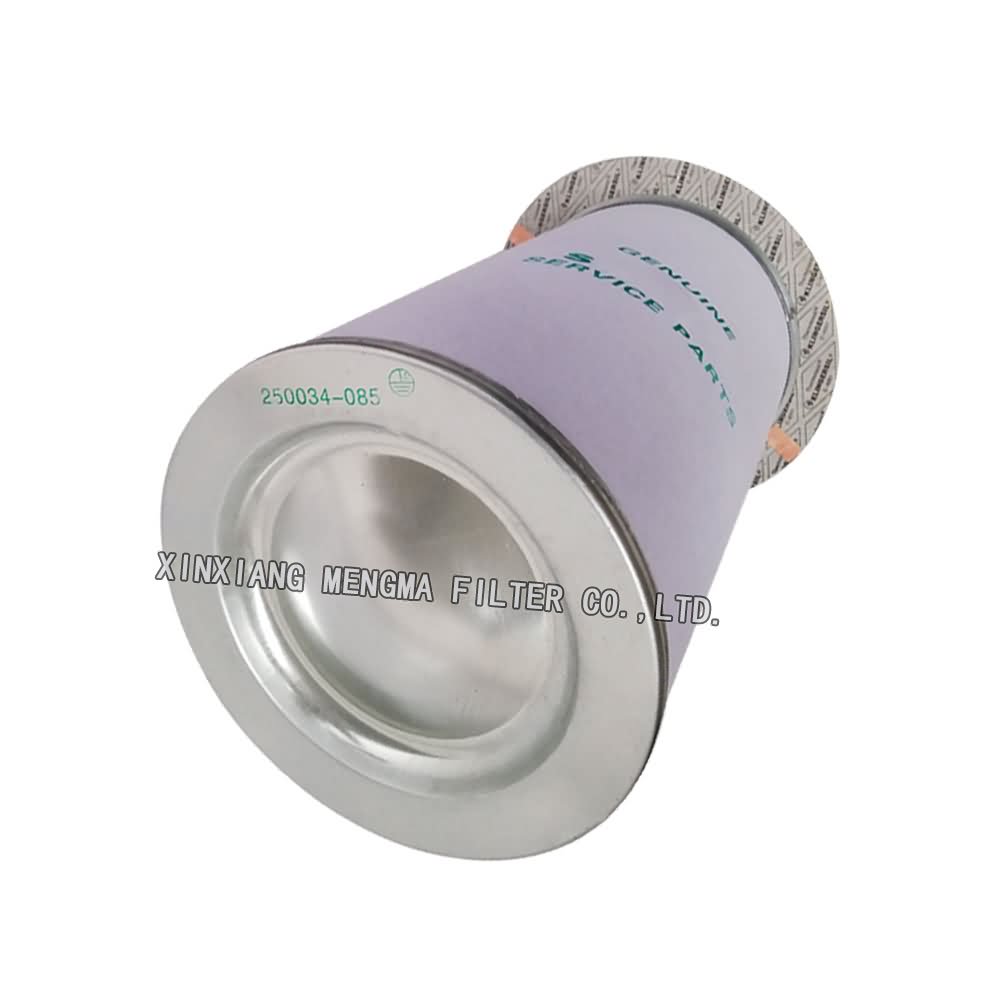 China OEM New Product Replaceable Oil Separator Filter Sullair 250034-121