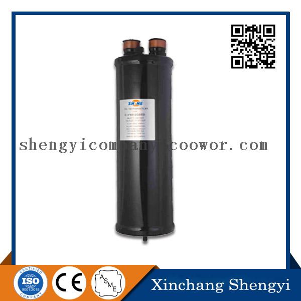 refrigeration system conventional hermetic oil separators