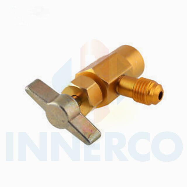 Good quality and price refrigerant can tap valve quick coupler adapter