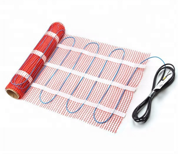 Bedroom Warming Electric Heating Floor Mat With Tinned Copper Conductor Wire