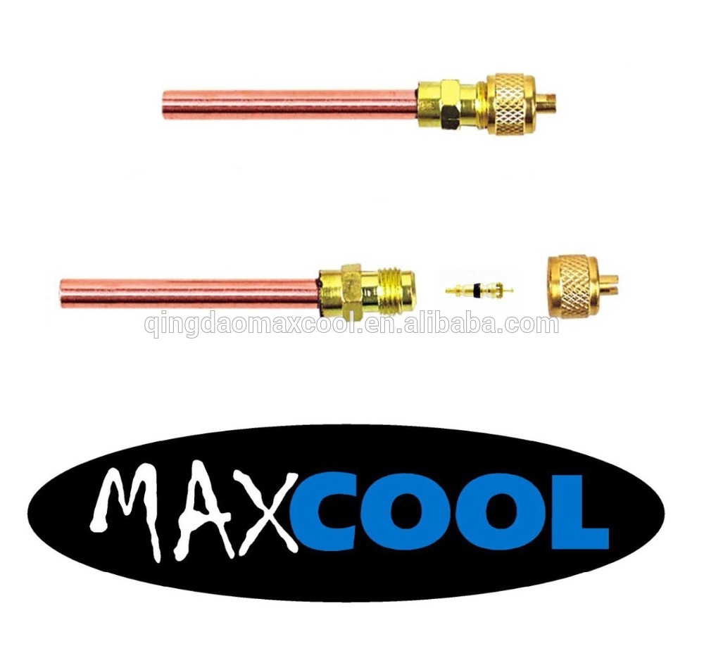 Freezer refrigeration 1/4 access valve charging valve