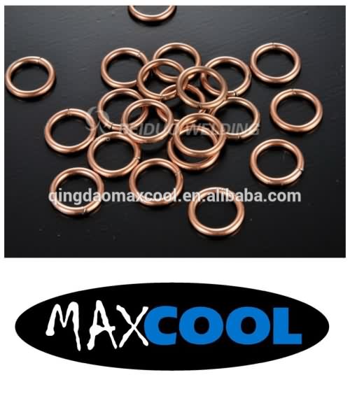 Copper brazing Rings phosphorus copper welding ring BCuP-2 BCuP-3