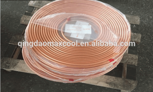 copper clad aluminum tube for air conditioner,Round seamless copper clad aluminum tube