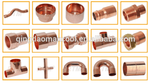 copper fittings and parts