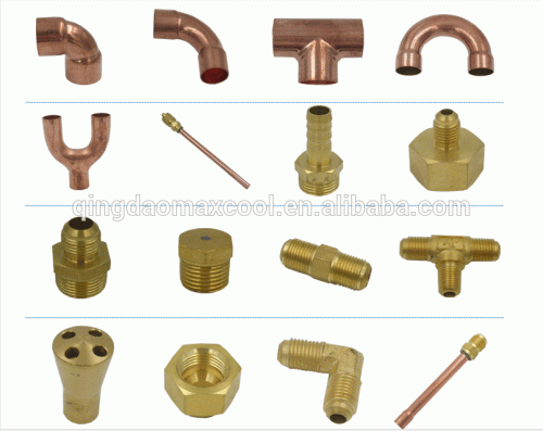 Copper P trap 180 degree bend pipe for plumbing