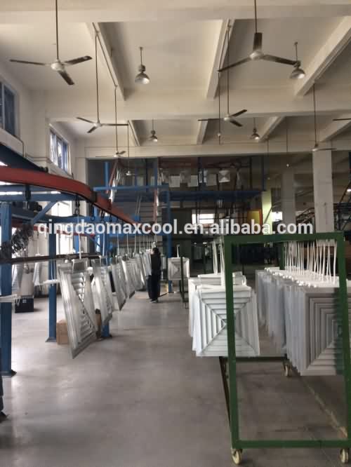 Different Size HVAC air conditioning 4 WAY SQUARE dampers ceiling air diffusers