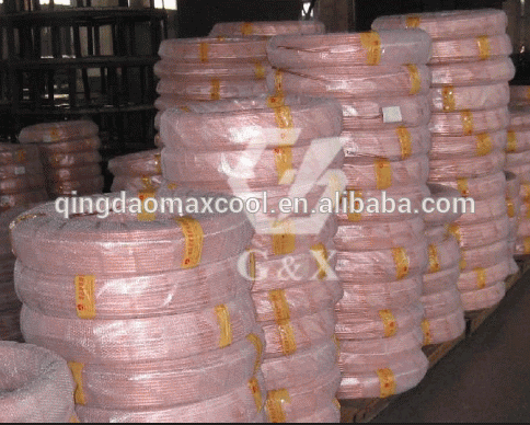 copper clad single wall steel bundy tube