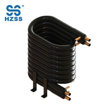 China Hangzhou high manufacturer shell tube stainless steel coil tube in tube copper Coaxial coil heat exchanger