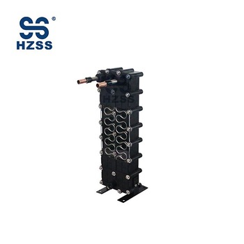 Plastic shell pipe Titanium Heat exchanger for Swimming pool