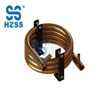HZSS R410A <font color='red'>round</font> copper <font color='red'>heat</font> <font color='red'>exchanger</font>