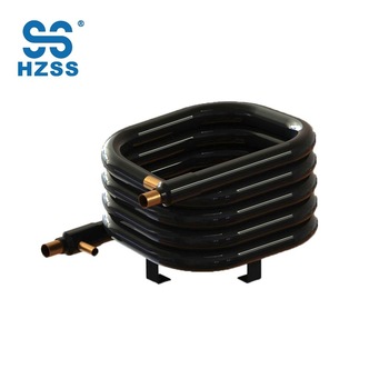HZSS copper/stainless steel pipe condenser/evaporator heat exchanger
