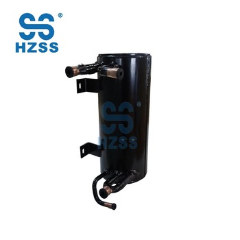 HZSS refrigeration <font color='red'>heat</font> pump system finned <font color='red'>copper</font> <font color='red'>inner</font> pipes <font color='red'>heat</font> <font color='red'>exchanger</font>