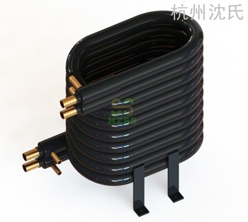 8HP Water loop water-cooled packaged air condition coaxial heat exchanger