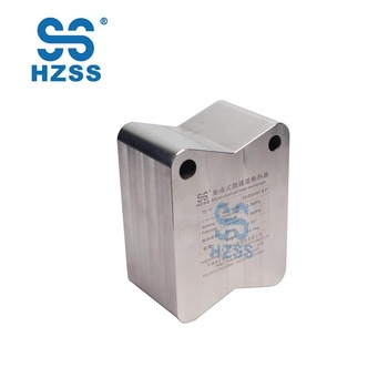 HZSS direct factory water to air micro-channel plate heat exchanger