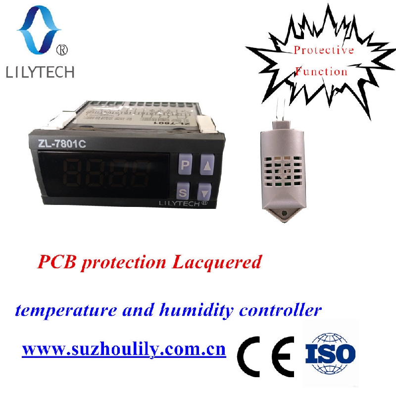 LILYTECH ZL-7801C Humidity and Temperature Controller  For Incubator