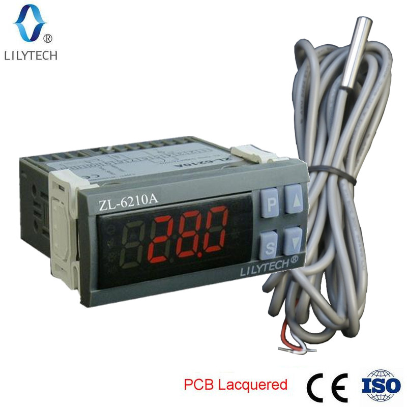 ZL-6210A, 10A Output, Digital Temperature Controller, Thermostat, Lilytech