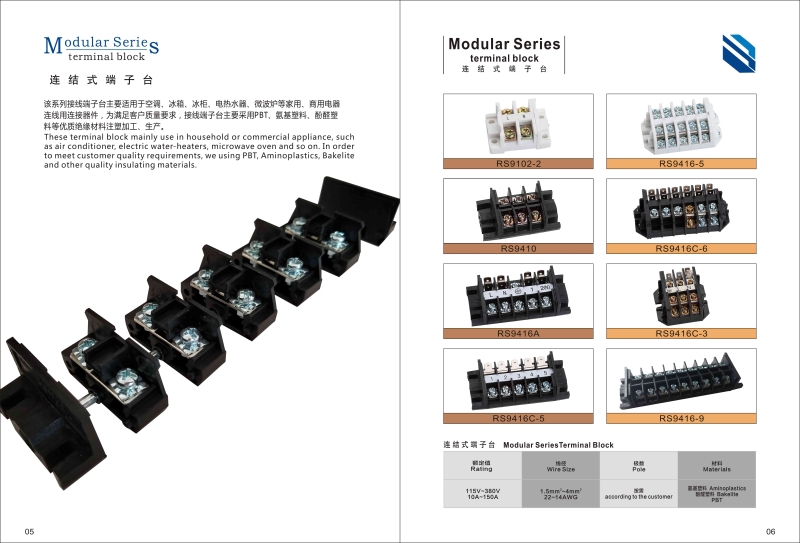 Modular Series Terminal block