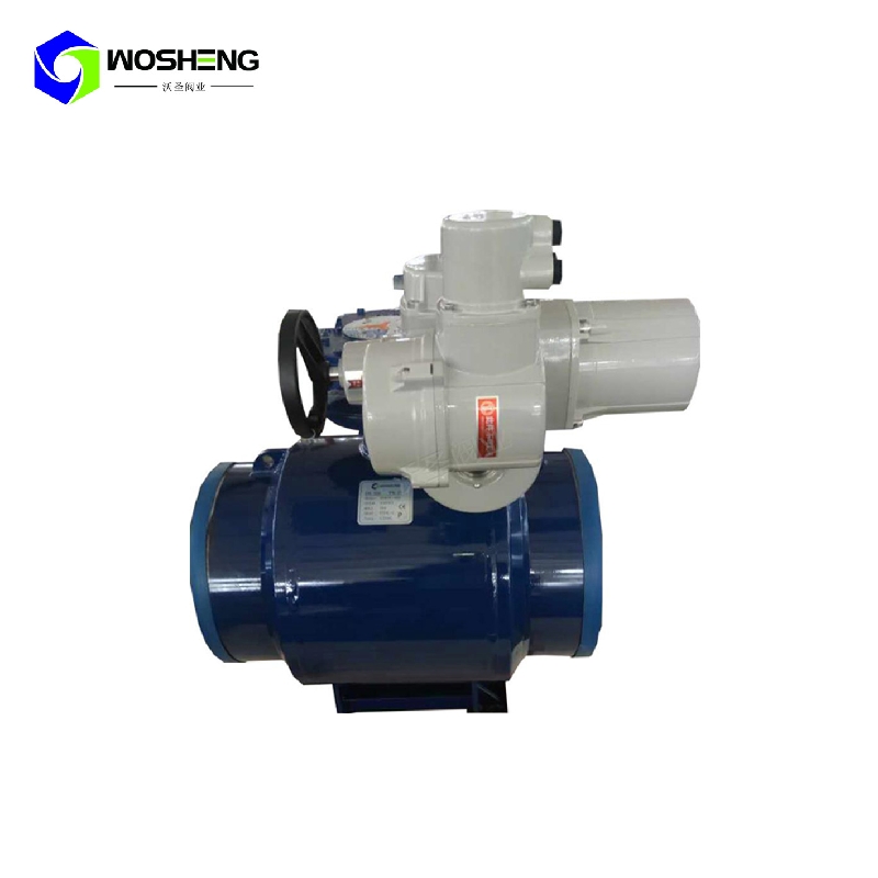 All-welded electric ball valve