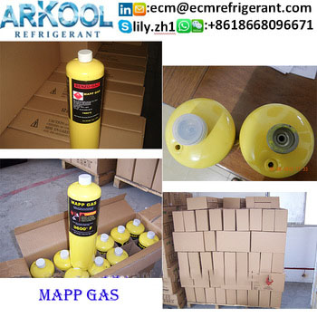 High purity Mapp gas for welding welding torch good quality for good price