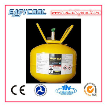 EN12205 16oz mapp gas can, small propane gas cylinder, 1L butane gas tank