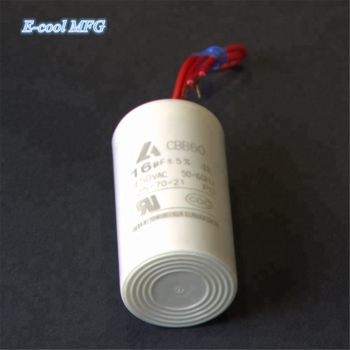 CBB60 AC motor capacitors for water pump