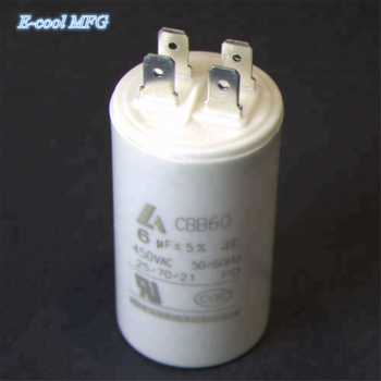 HVAC Spare Parts CBB60 motor capacitor