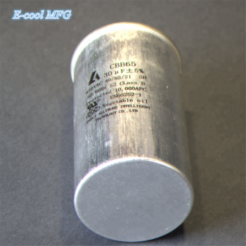 Hot sales refrigeration parts CBB65 air conditioning motor run capacitors