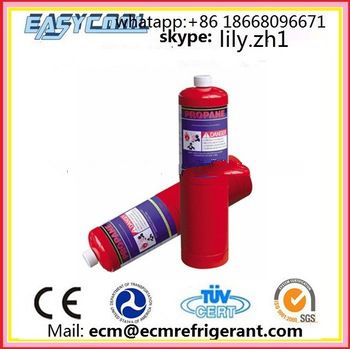 mapp gas cylinder with welding hand torch