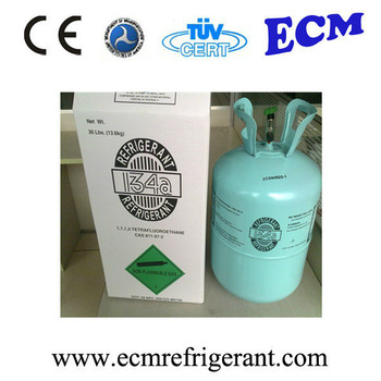 R134a Refrigerant gas Purity more than 99.9% ,good Refrigerant gas price, 30BL/bottle
