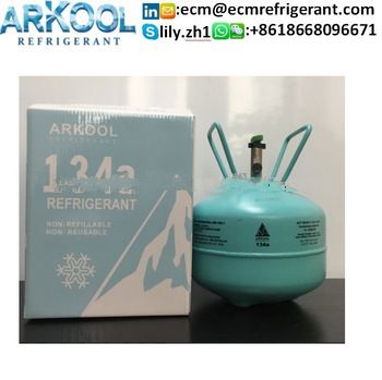 Disposable cylinder 30lb Auto refrigerant R134a gas 30lbr